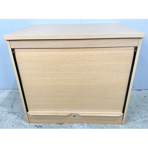 642 - TAMBOUR FRONT  FILING CABINET WIDTH 81cm