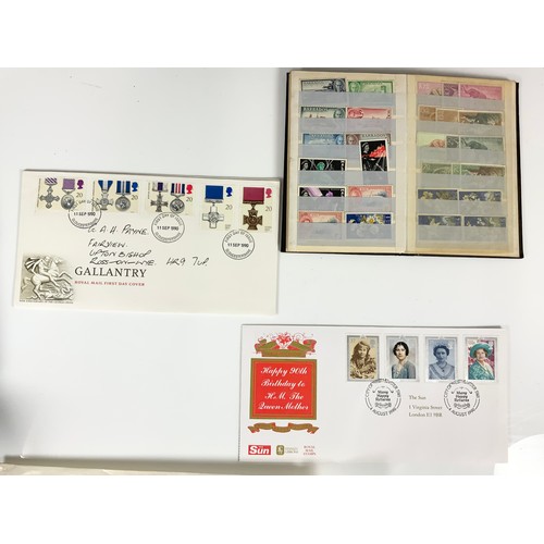 394 - MISC. COINS AND BANKNOTES, PRE DECIMAL, POST DECIMAL INC. COMMEMORATIVE CROWNS, 50P, ONE POUND AND £... 