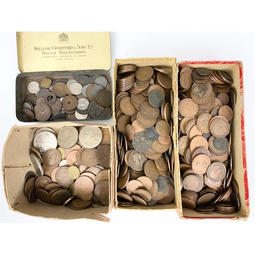 404 - MIXED COINS & BANKNOTES