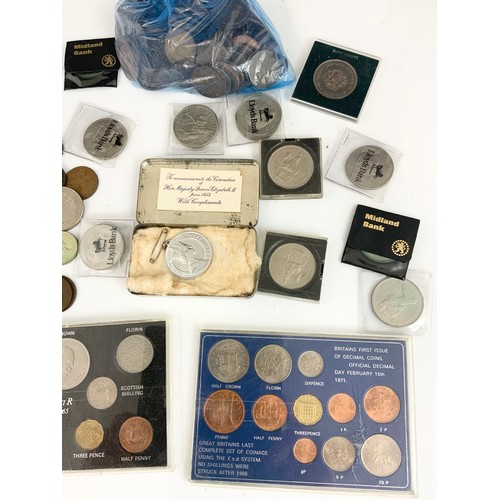 392 - QUANTITY OF MISC. COMMEMORATIVE AND OTHER COINS