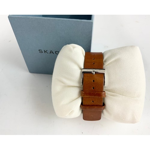 460 - GENTS SKAGEN FASHION WATCH WITH BOX