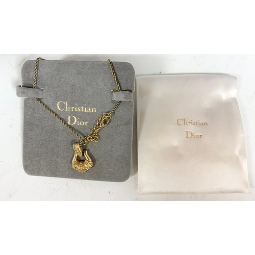 509 - VINTAGE CHRISTIAN DIOR  NECKLACE & PENDANT