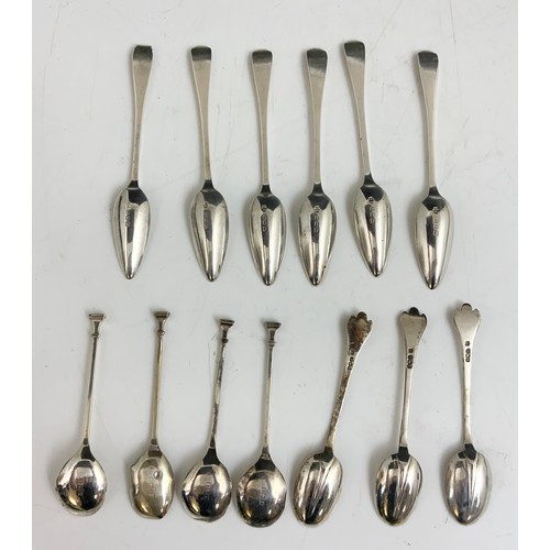 248 - COLLECTION OF HALLMARKED SILVER SPOONS 170g