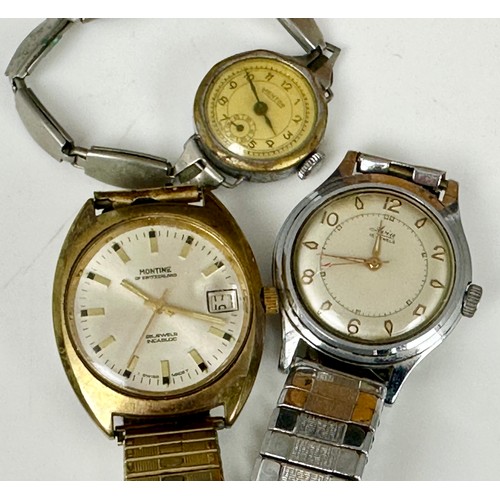 458 - MISC. LADIES AND GENTS WATCHES INC. LADIES (2) AND GENTS ROTARY AND GENTS VINTAGE WATCHES