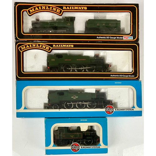 386 - GWR MODEL RAILWAY INTEREST, COLLETT 0-6-0 2251 CLASS 3205, 2-6-2 PRAIRIE 6110, AIRFIX PRAIRIE 6167, ... 