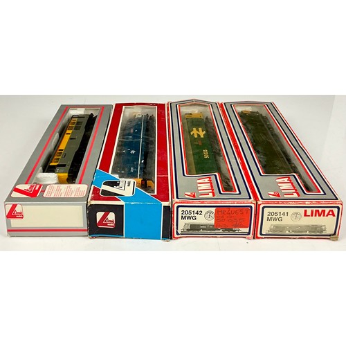 394 - LIMA ‘EE’ SELECTION, 4 BOXED LOCOMOTIVES, 31116 IN DUTCH, 37012 LOCH RANNOCH, 50007 SIR EDWARD ELGAR... 