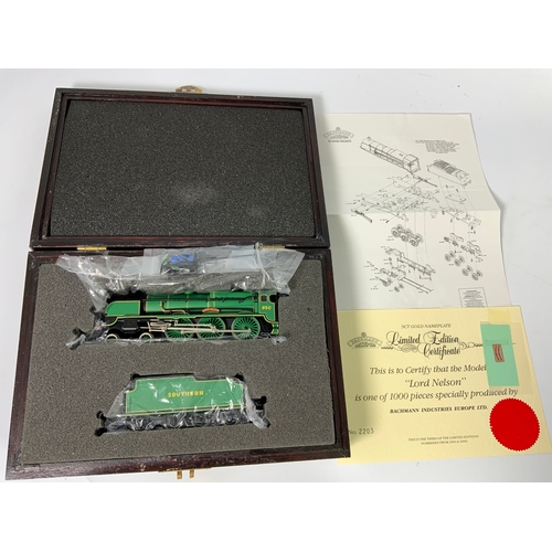 497 - BACHMANN CASE BOXED SR, LORD NELSON 850, LIMITED EDITION 2203 OF 1000