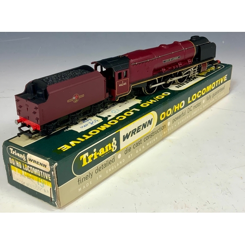 409 - TRIANG WRENN, BOXED 2225, LMS PACIFIC 46245 CITY OF LONDON, PACKER NO 6 ON BOX, GOOD