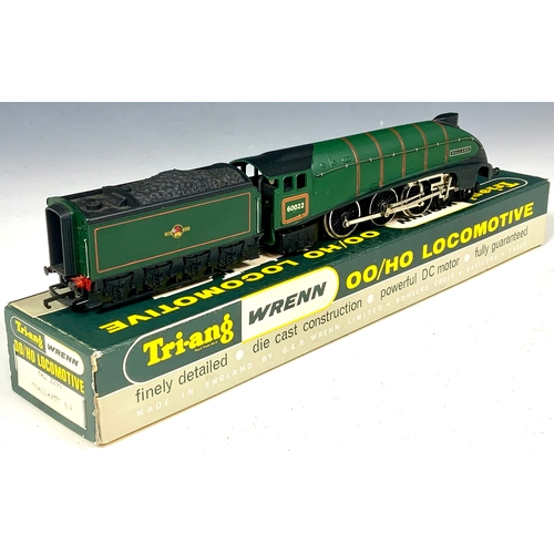 410 - TRIANG WRENN, BOXED BR, EX LNER A4 2211 MALLARD, PACKER NO 6 BOX. GOOD