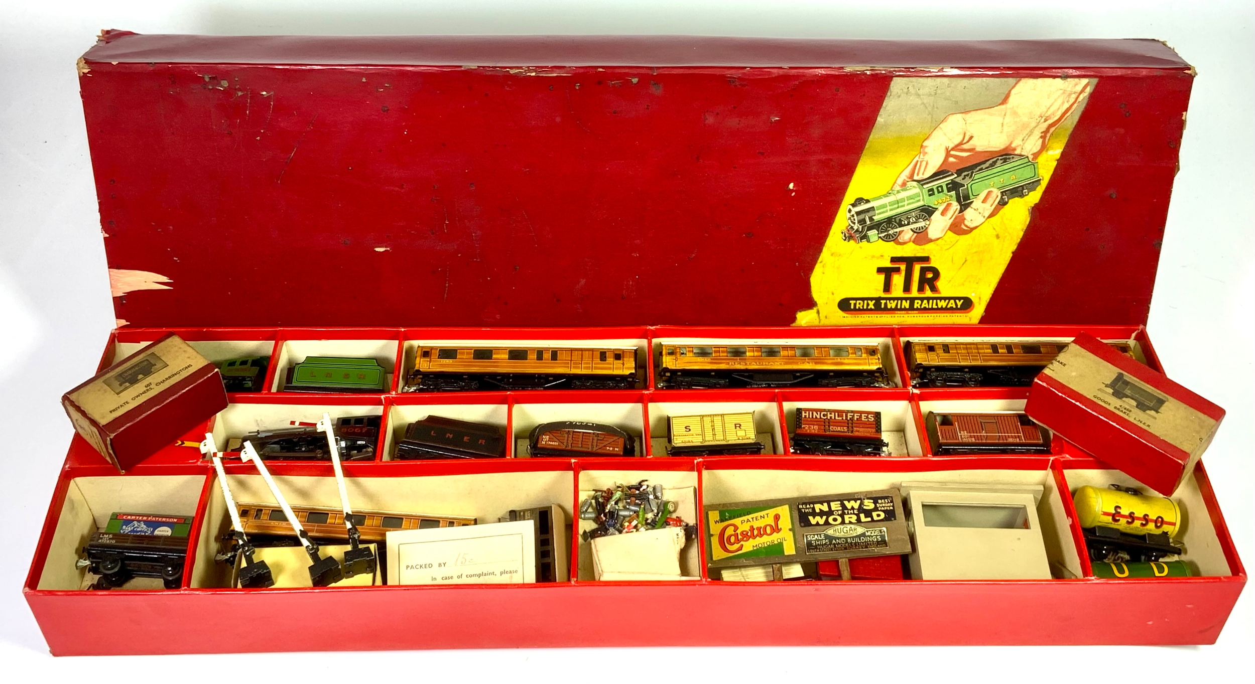 TRIX TTR TWIN RAILWAY, A BOXED SET, LNER EXPRESS PASSENGER TRAIN 4/334 ...