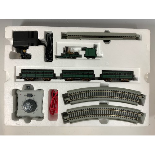 362 - BACHMANN BOXED SET THE JOHN BULL SET, READY TO RUN HO SCALE MODEL SET