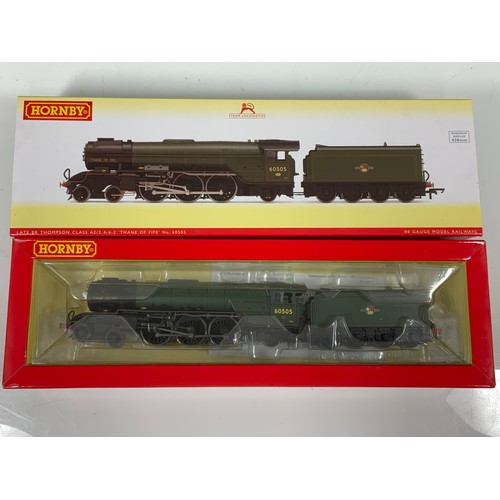 523 - HORNBY R3831 LATE BR THOMPSON CLASS A2/2 60505 THANE OF FIFE, DCC READY, APPEARS UNUSED