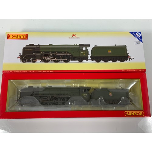 524 - HORNBY, TMC WEATHERED R3834 BR EARLY THOMPSON A2/3 60512 STEADY AIM, APPEARS UNUSED