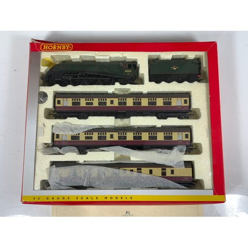 525 - HORNBY BOXED R2794 HEART OF MIDLOTHIAN TRAIN PACK, DCC READY SET, CERTIFICATE 1226 OF 1500