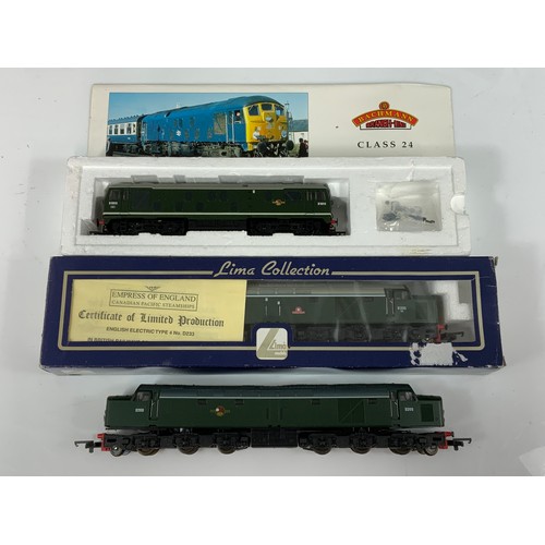 505 - BACHMANN PART BOXED BR CLASS 24 , D5013, LIMA LIMITED EDITION BOXED CLASS 40, D233 EMPRESS OF ENGLAN... 