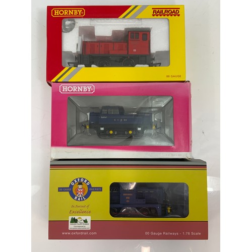 511 - INDUSTRIAL SHUNTER SELECTION, OXFORD JANUS NO 8 ROGER BENNETT, BOXED HORNBY R3178 NCB 4W DM SENTINAL... 