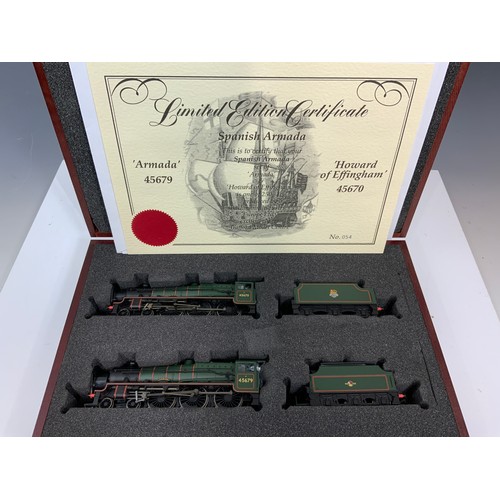 502 - BACHMANN SPECIAL LIMITED EDITION BOX CASED TWIN JUBILEE  SET. SPANISH ARMADA COMPRISING: ARMADA & HO... 