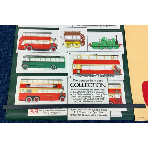 219 - 3 LONDON TRANSPORT POSTERS, LONDON TRANSPORT COLLECTION, SYON PARK ADMISSION 30P, 276/1291M/600 WILL... 