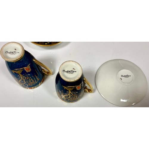 180 - CARLTON WARE DECO ORIENTAL PART TEA SET