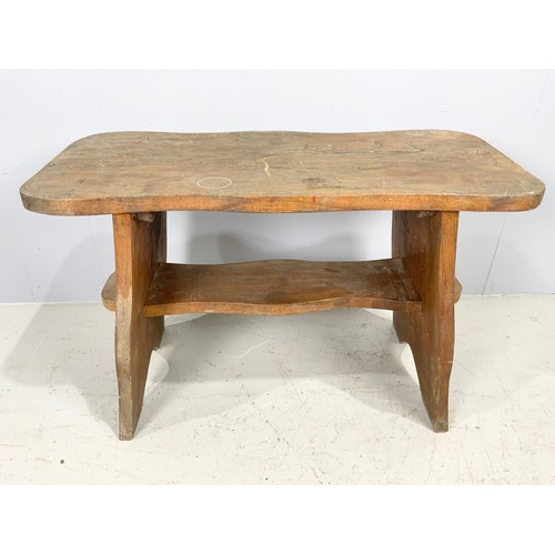 519 - ELM GARDEN TABLE 90cm x 40cm