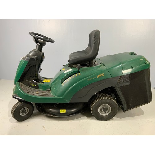 514 - ATCO RIDER 28H TRACTOR LAWNMOWER WITH GRASS COLLECTOR