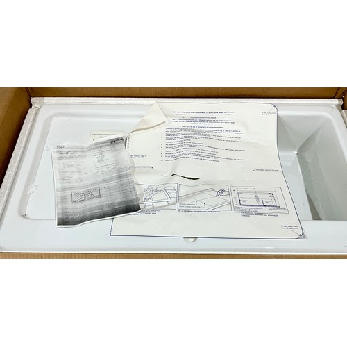 505 - UNUSED LANSDOWNE FINE FIRECLAY CERAMIC KITCHEN SINK, STILL IN ORIGINAL BOX