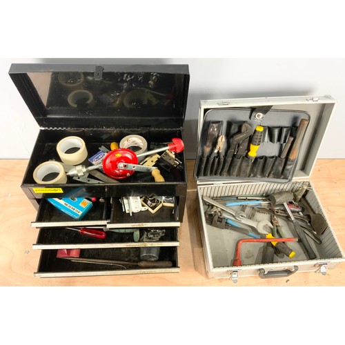 491 - PRECISION TOOLBOX , METAL CASE & CONTENTS