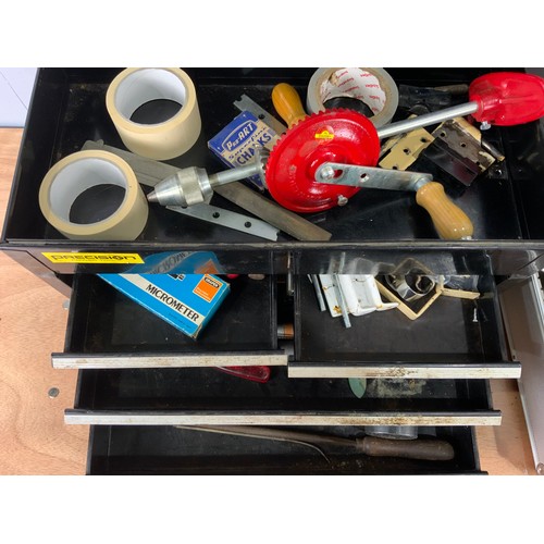 491 - PRECISION TOOLBOX , METAL CASE & CONTENTS