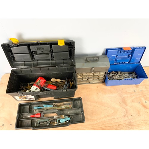 490 - 3 TOOLBOXES & CONTENTS