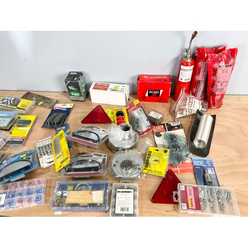 464 - LARGE QUANTITY OF SEALED TOOLS , & FIXINGS ETC