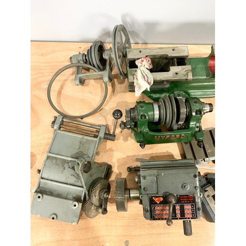 496 - LARGE QUANTITY OF PARTS TO A MYFORD  A2602/1 LATHE