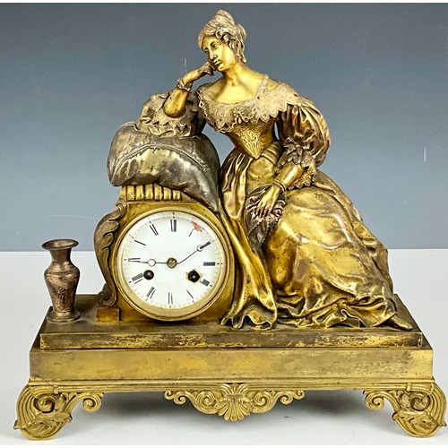 239 - FRENCH FIGURAL CLOCK