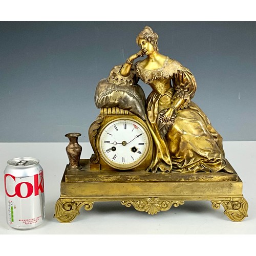 239 - FRENCH FIGURAL CLOCK