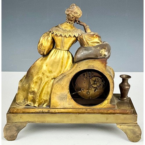 239 - FRENCH FIGURAL CLOCK