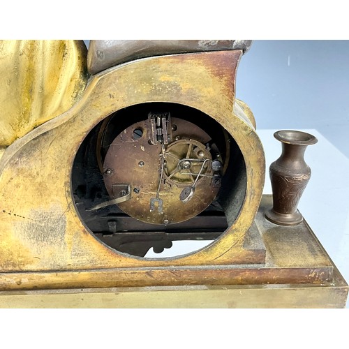 239 - FRENCH FIGURAL CLOCK