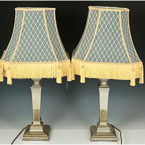 263 - PAIR OF LARGE BERMAN TABLE LAMPS