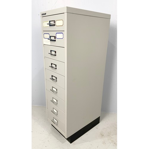 521 - BISLEY 9 DRAWER  CABINET 94cm TALL