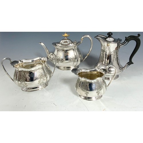 299 - QTY. MISC. SILVER PLATED TEA WARE