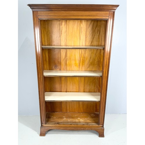 622 - MAHOGANY BOOKCASE WIDTH 96cm , 171cm TALL