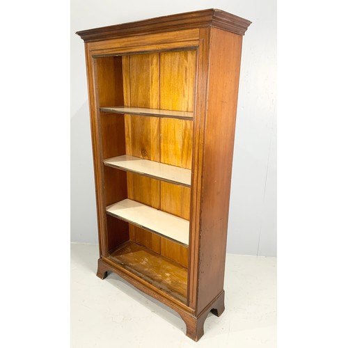 622 - MAHOGANY BOOKCASE WIDTH 96cm , 171cm TALL