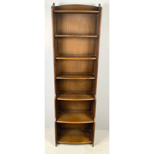 552 - WATERFALL BOOKCASE 162cm TALL