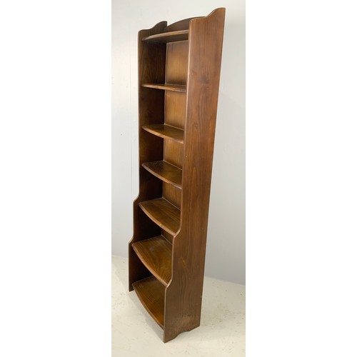 552 - WATERFALL BOOKCASE 162cm TALL