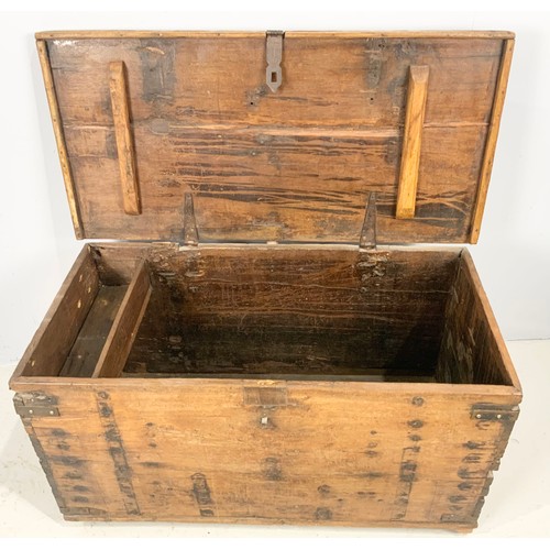 576 - COFFER / BLANKET BOX  WIDTH 96cm