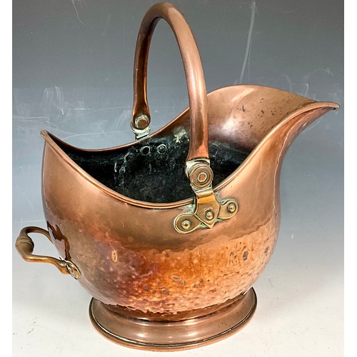 310 - COPPER COAL HELMET