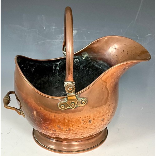 310 - COPPER COAL HELMET