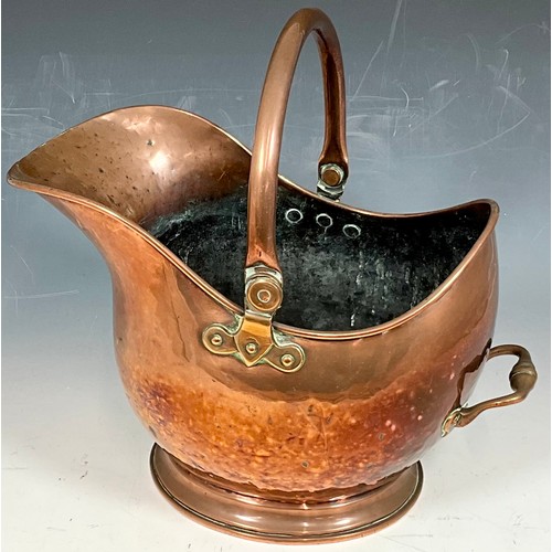 310 - COPPER COAL HELMET