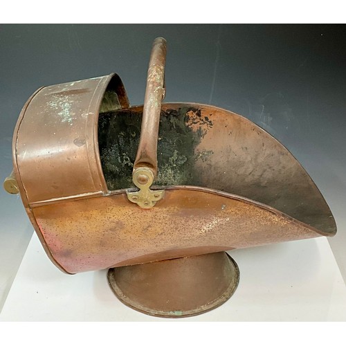 313 - 2 COAL HELMETS