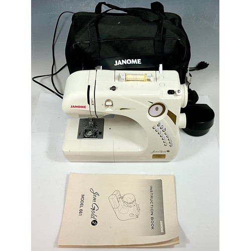 402 - JANONE JEM GOLD 2 SEWING MACHINE MODEL 661. BOBBIN A/F