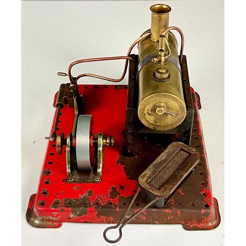 247 - LIVE STEAM MAMOD STATIONARY ENGINE WITH DRIVE PULLEY