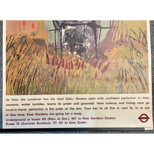 225 - LONDON TRANSPORT  POSTER LT KEW BY MICHAEL CARLO 171/1042M/7000, THE BAYNARD PRESS